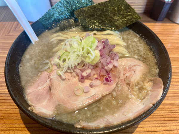 「濃厚ニボそば  塩 (鬼アブラ)」@niboの写真