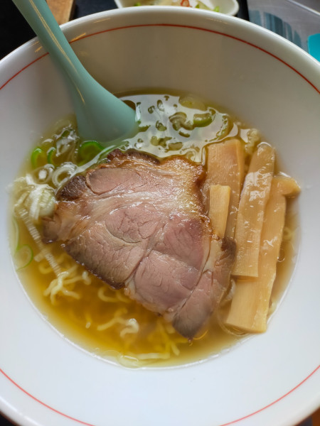 「中華そば(醤油)」@中華そば・定食 駅前食堂の写真