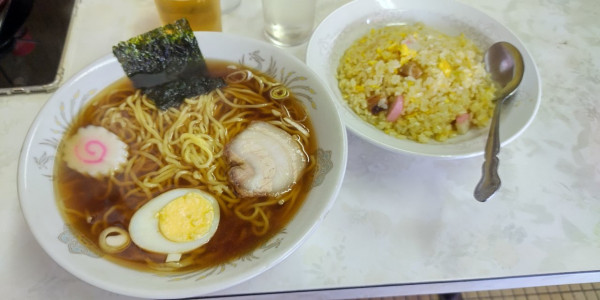 「ラーメン+チャーハンセット」@やまやの写真