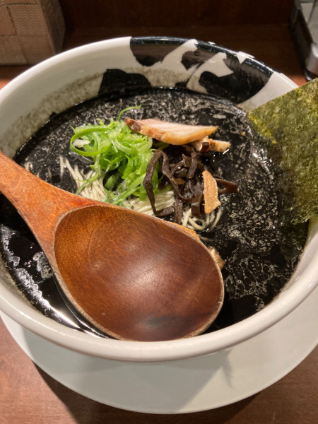 「黒油らーめん¥850」@ばっこ志の写真