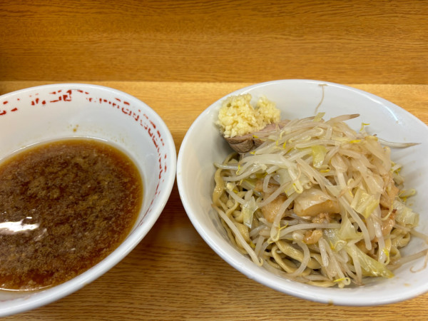 「うぐいすつけ麺」@ラーメン二郎 環七新新代田店の写真