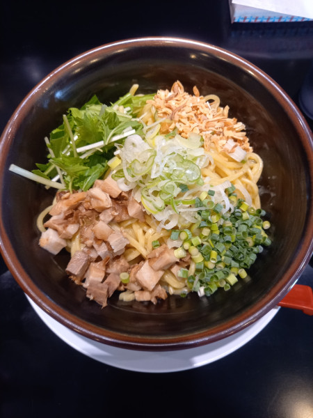 「極み鶏まぜそば￥980＋追い飯￥50」@横浜家系ラーメン 清六家 みらい平店の写真