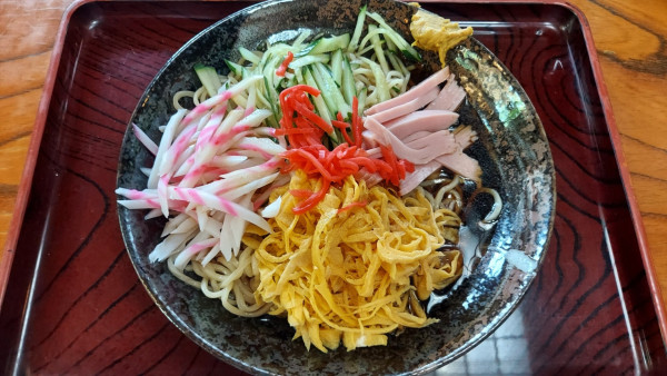 「冷やし中華 900円」@おそば まるか家の写真