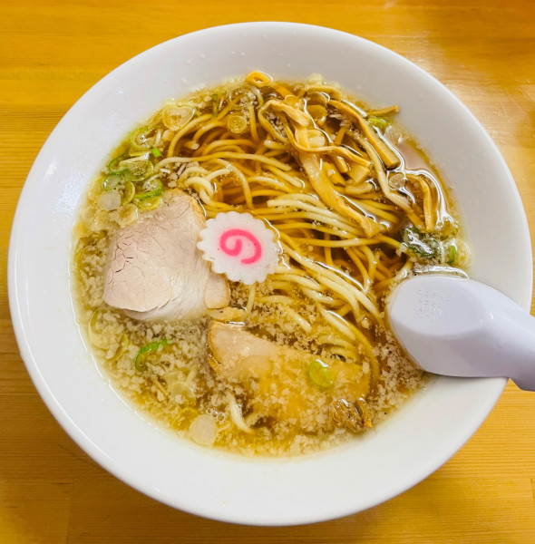 「中華そば 手打ち麺 700円」@中華そば すわの写真