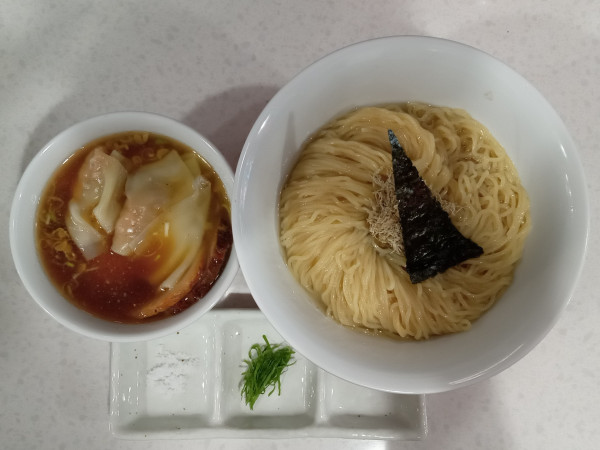 「特製昆布水つけ麺（醤油）」@ラーメン星印の写真