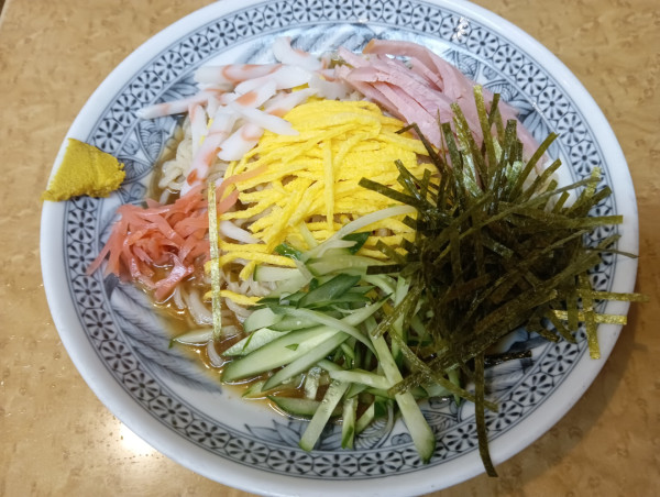 「【春・夏限定】冷やし中華(¥920)」@おそば 長寿庵 柳ばし支店の写真