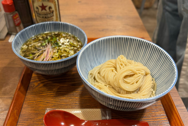 「つけ麺（醤油）¥1270」@キッチンきらくの写真