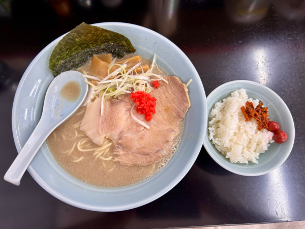 「塩豚骨ラーメン(800¥)」@豚骨流星群の写真