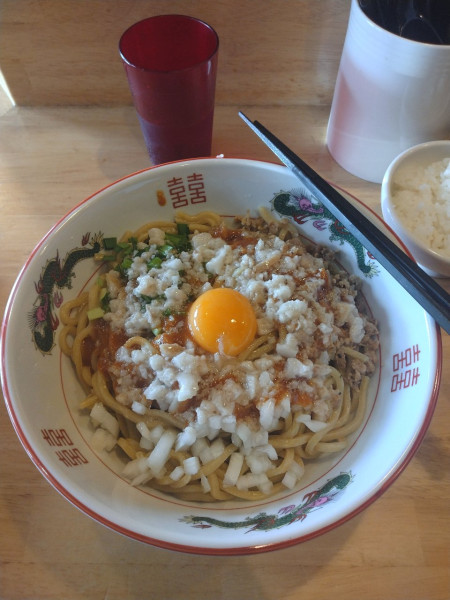 「背脂そば　にんにくなし」@葵春堂の写真