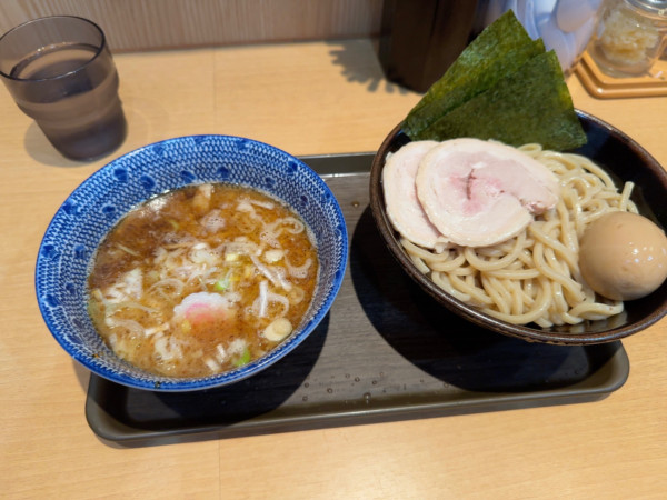 「特製つけ麺並」@くり山の写真