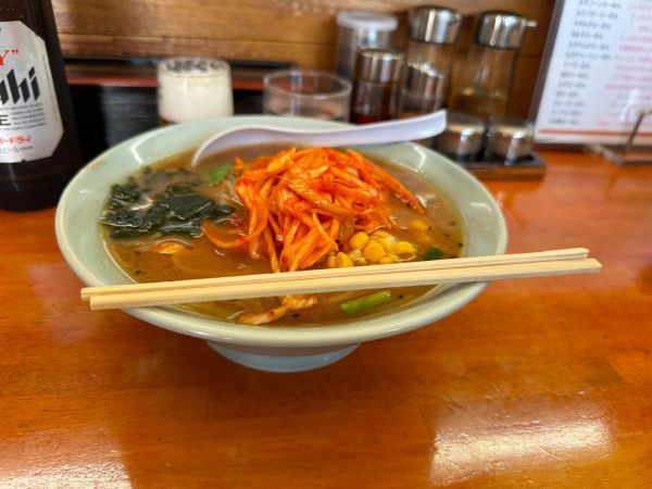 「ネギみそらーめん」@札幌ラーメン どさん子 常磐大橋店の写真