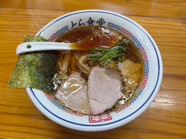「中華そば」@とら食堂の写真
