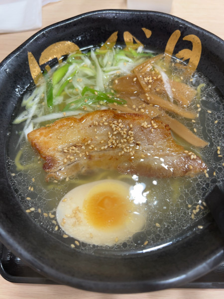 「四代目炙り塩（860円）」@函館麺屋 四代目の写真