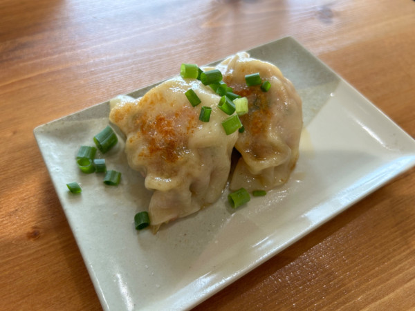 「焼餃子(2ヶ)350円」@POT 東久留米店の写真