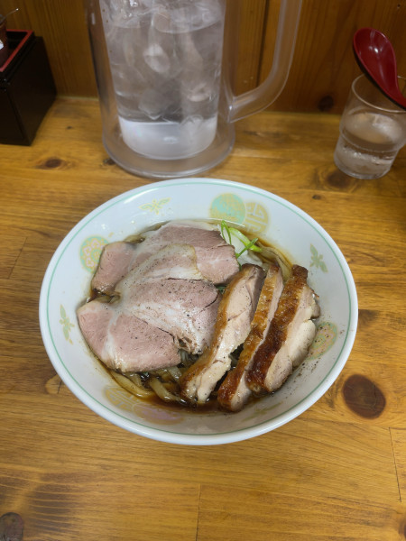 「魚介だしエビ油まぜそば（1050円）」@まぜそば専門店 ひよこの写真