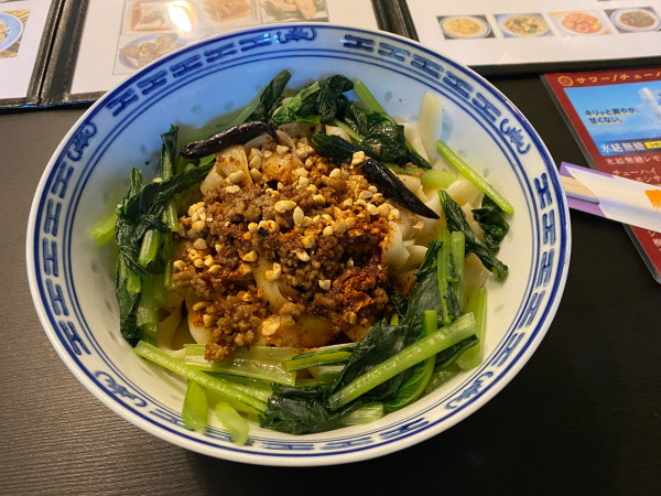 「ラーラー麺（大盛）辛さ２番1,080円」@上海料理 弘中の写真