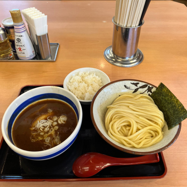 「濃厚魚介つけ麺」@麺屋 勝天の写真