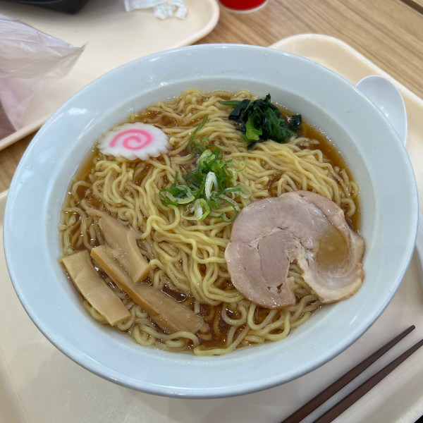 「醤油ラーメン大盛り」@ポッポ 大宮宮原店の写真