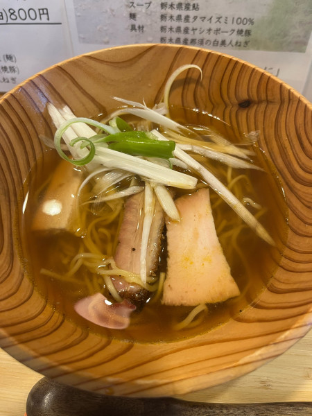 「鮎ラーメン醤油」@らあめん厨房どる屋の写真