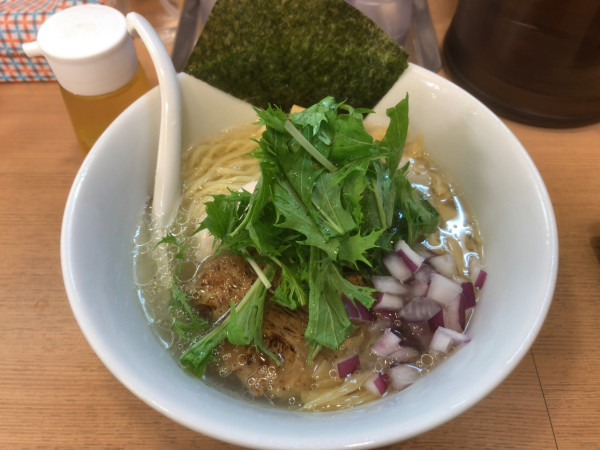 「冷やし昆布水塩らぁ麺」@らぁ麺 和來の写真