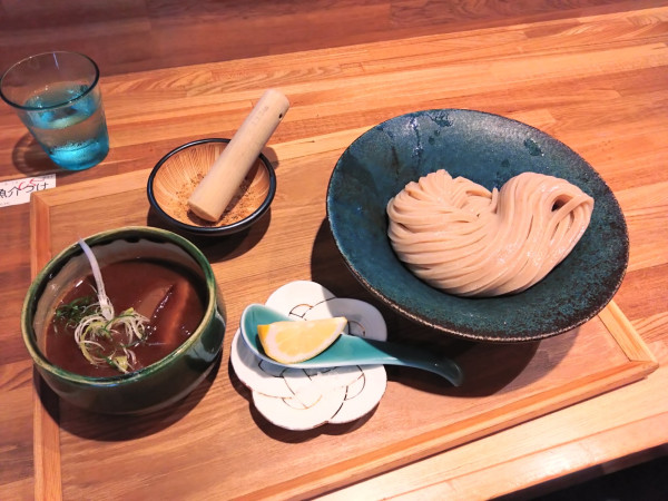 「濃厚魚介豚骨つけ蕎麦 1100円」@つけ蕎麦 津桜の写真