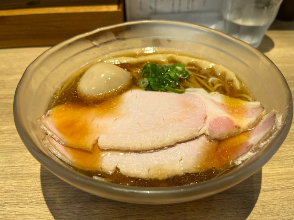 「味玉煮干しそば(冷やし)」@中華そば 無限の写真