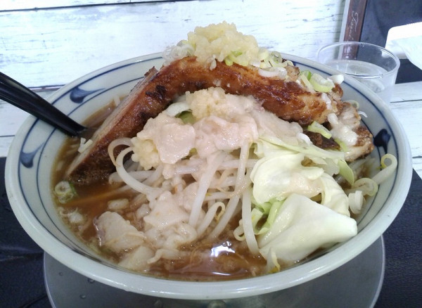 「ガッツリ正油(1100円)」@男前☆飛雄馬 総本店の写真