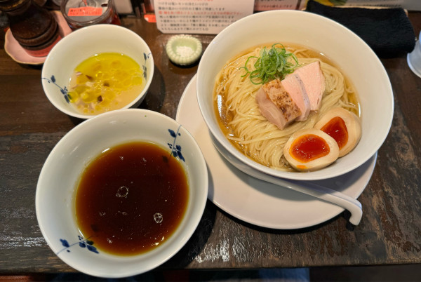 「【限定】鶏つけ麺（大盛り）¥1700」@鶏喰～TRICK～の写真