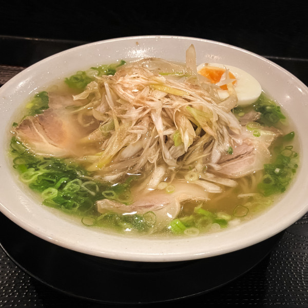 「葱叉焼麺(ねぎ焼豚麺)900」@遊水の写真