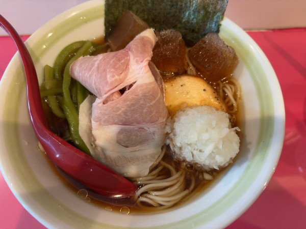 「戦慄の冷たいリリニボらぁ麺」@ハイデンコッコFACTORY 戦慄のワコマチカの写真