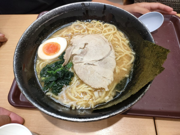 「ラーメン」@横浜らーめん 壱八家 富嶽 EXPASA海老名上り店の写真