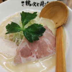 鶏貝そば(大盛り)