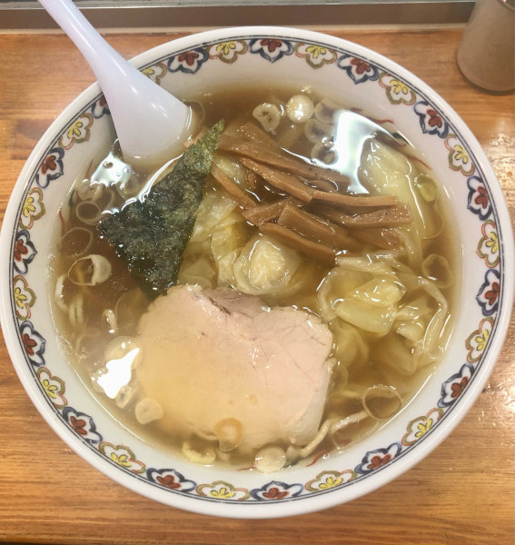 「ワンタン麺 1350円」@春木屋 荻窪本店の写真