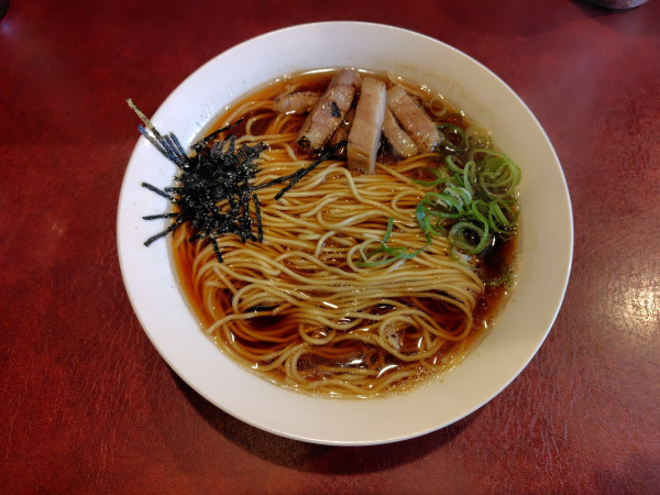 「醤油ラーメン細麺800円」@CaravanTTRの写真