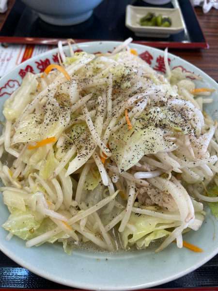 「山脈塩タンメン」@釈迦堂PA（下り） 釈迦堂ラーメン食堂の写真