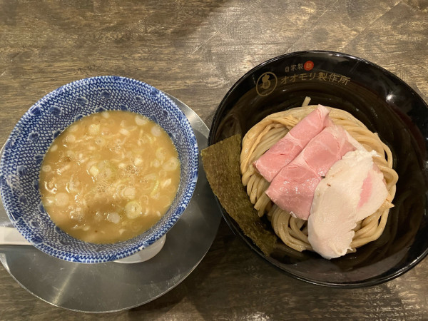 「鳥つけそば」@自家製麺 オオモリ製作所の写真