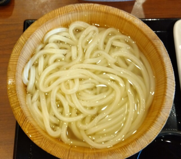 「釜揚げうどん 並 340円」@丸亀製麺 米沢店の写真
