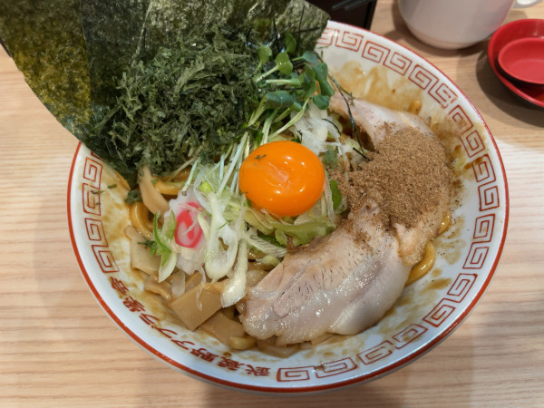 「特濃油そば」@武蔵野アブラ學会 神田店の写真