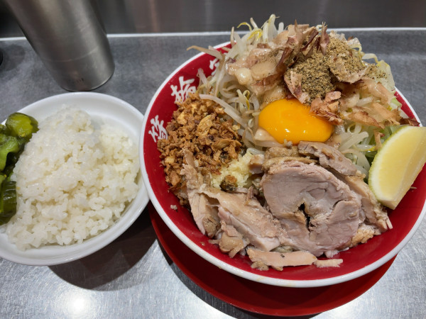 「まるじろう 油そば」@箕輪家 中野旗艦店の写真