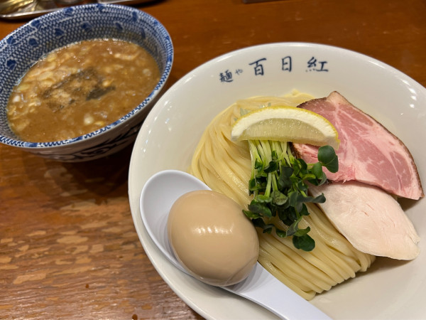 「煮干しつけ麺」@麺や百日紅の写真