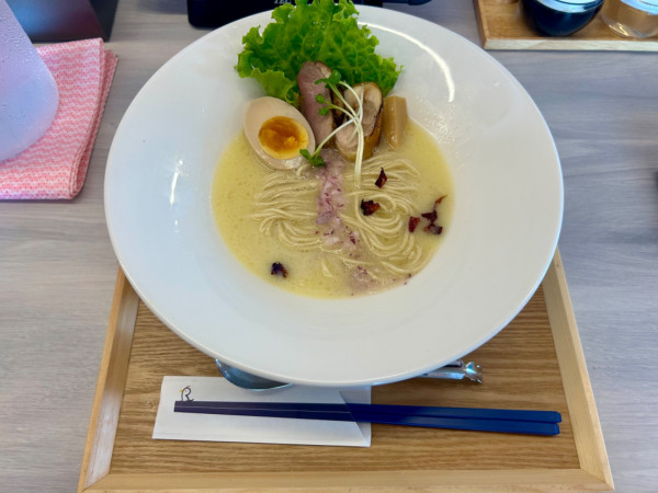 「A麺鶏白湯(1000¥)」@鶏塩麺リオンの写真