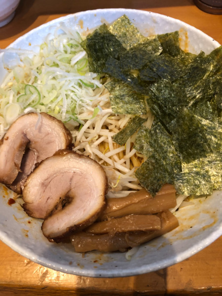 「エビ辛まぜそば」@つけ麺まぜそば専門店 えじまんの写真