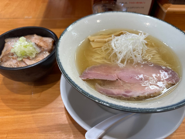 「塩ラーメン」@中華そば 一清の写真