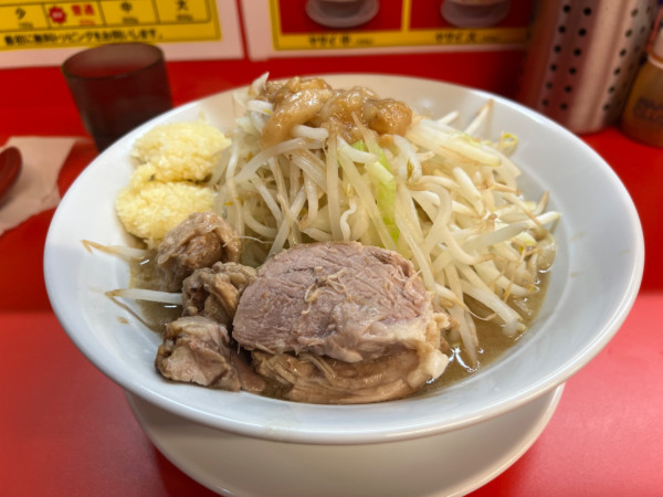 「ラーメン」@ラーメン ノックアウト 小松川店の写真