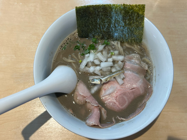 「純煮干　950円」@煮干中華そば 結。の写真