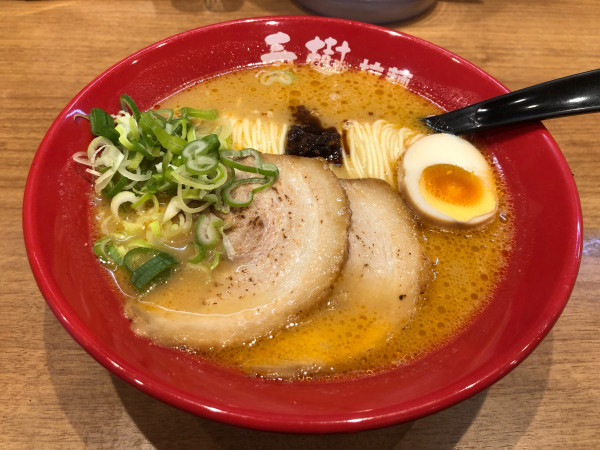 「えび豚骨味噌拉麵」@らーめん春樹 新大塚店の写真
