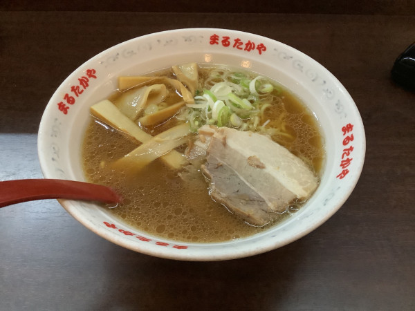 「ラーメン　900円」@まるたかや 砺波店の写真