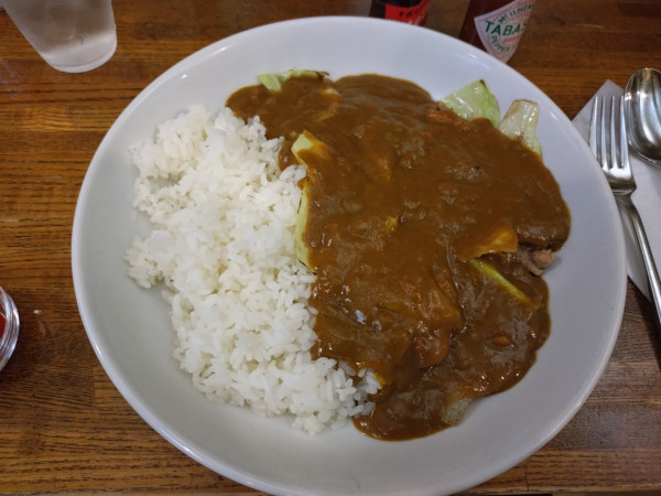 「カレーライス760円」@純喫茶モネの写真