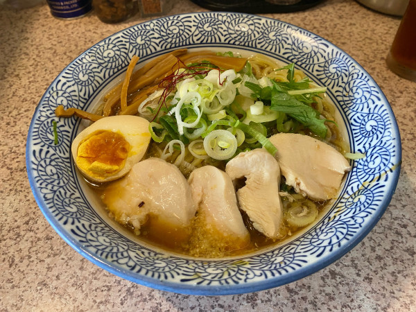 「限定　生姜醤油蕎麦」@麺処 かつ善の写真