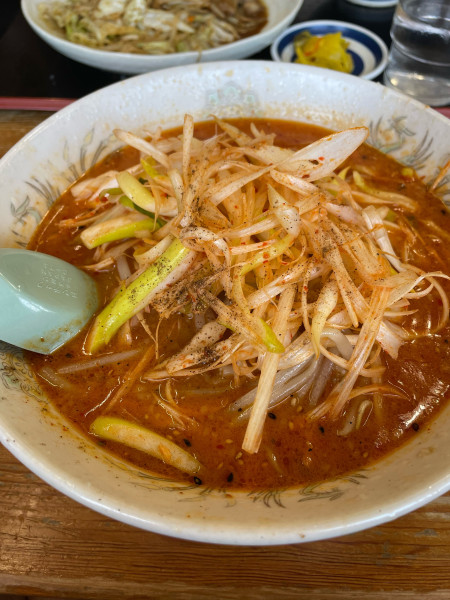 「辛味噌ラーメン 辛ネギ」@ラーメン蘇洲 須玉店の写真